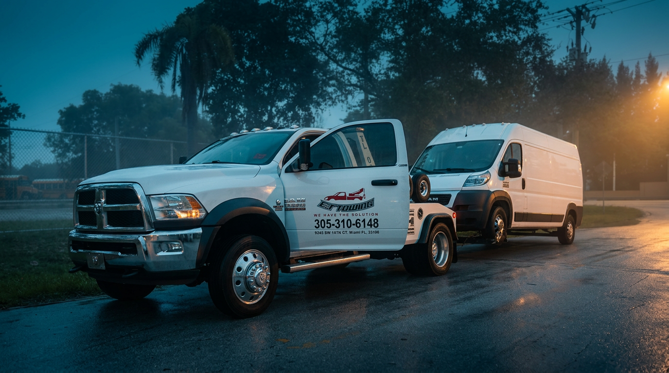 E.T. Towing tow truck in Miami